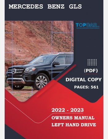 mercedes benz gls 2022-2023 owners manual